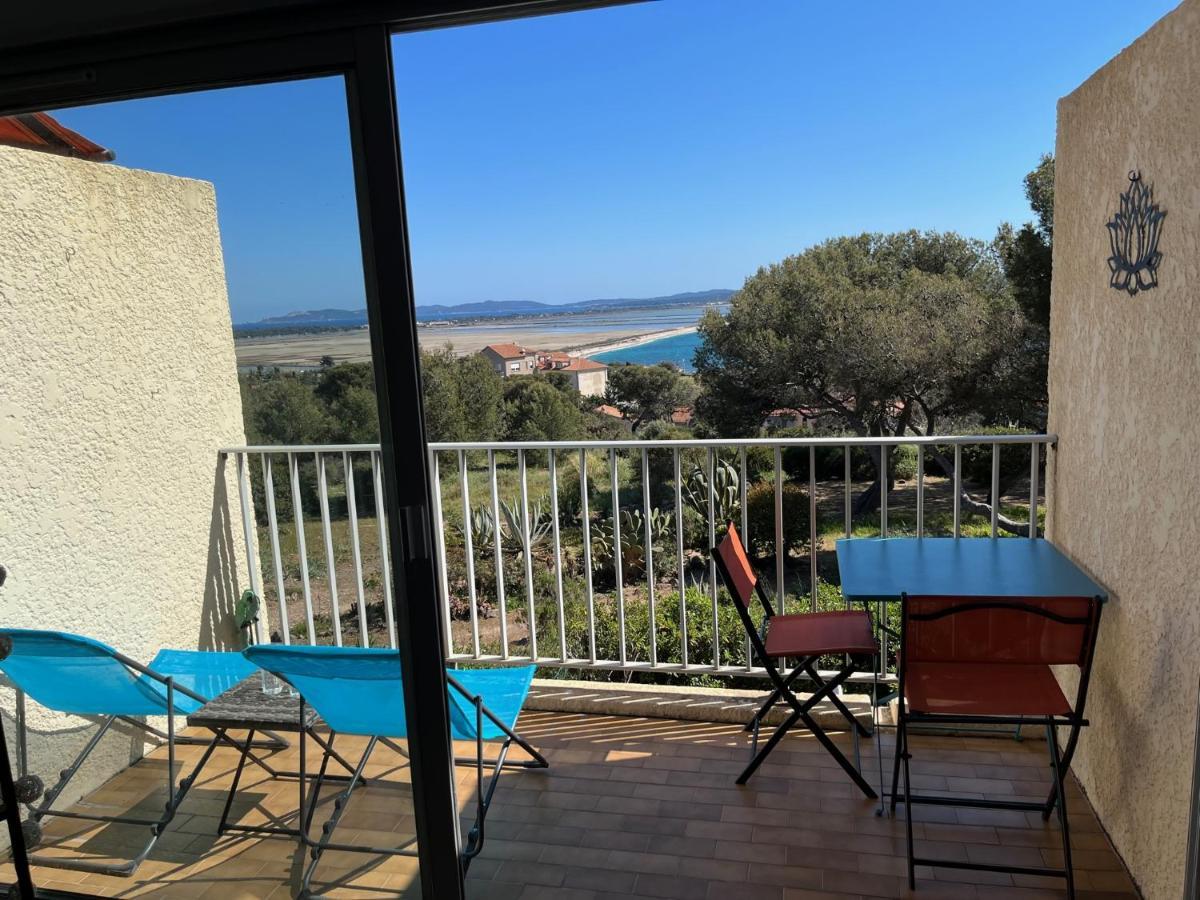 Appartement Hyeres - Costebelle Duplex Vue Mer Balcon Residence Privee Parking - Marie Caroline Exterior photo